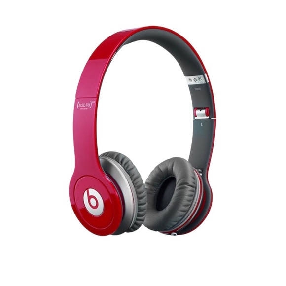Beats by Dr. Dre Beats Solo HD RED Edition On-Ear Headphones - Picture 1 of 7